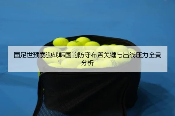 国足世预赛迎战韩国的防守布置关键与出线压力全景分析